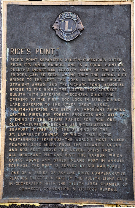 sign: Rice's Point